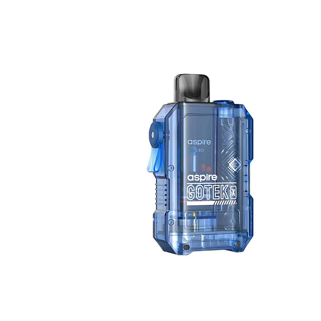 Aspire GoTek X Vape Pod Kit - Translucent Royal Blue / ASPIRE