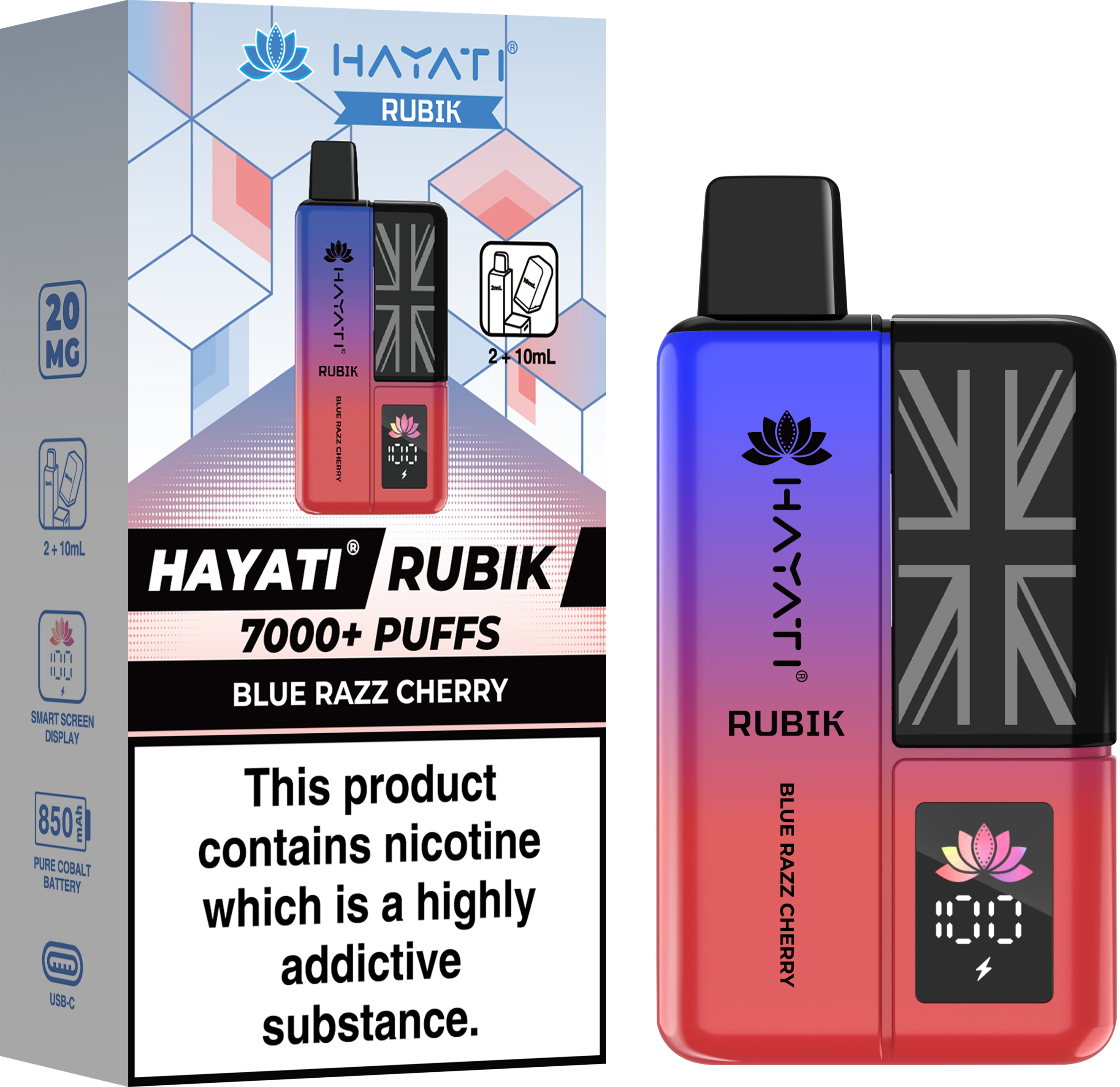 BLUE RAZZ CHERRY - HAYATI RUBIK