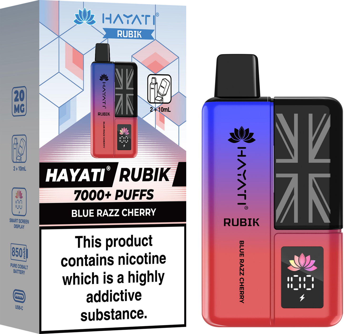 BLUE RAZZ CHERRY - HAYATI RUBIK