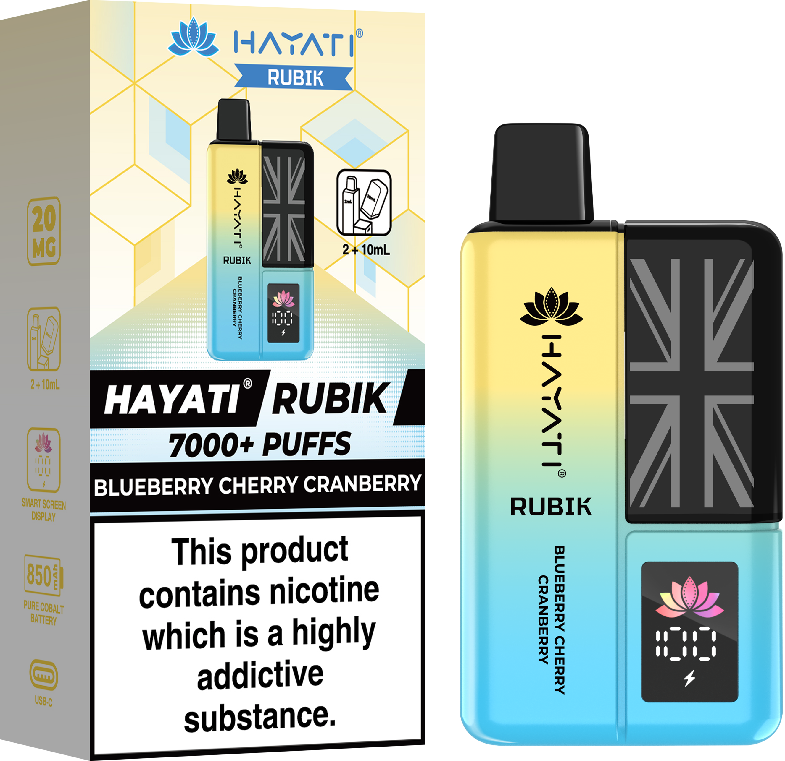 BLUEBERRY CHERRY CRANBERRY - HAYATI RUBIK