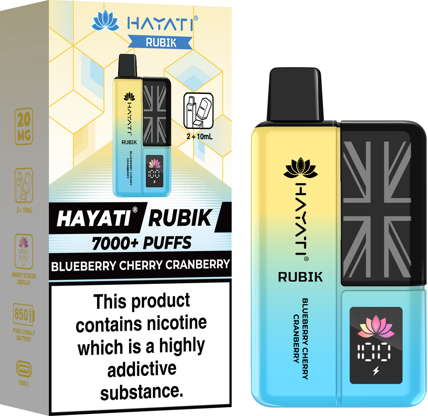 BLUEBERRY CHERRY CRANBERRY - HAYATI RUBIK