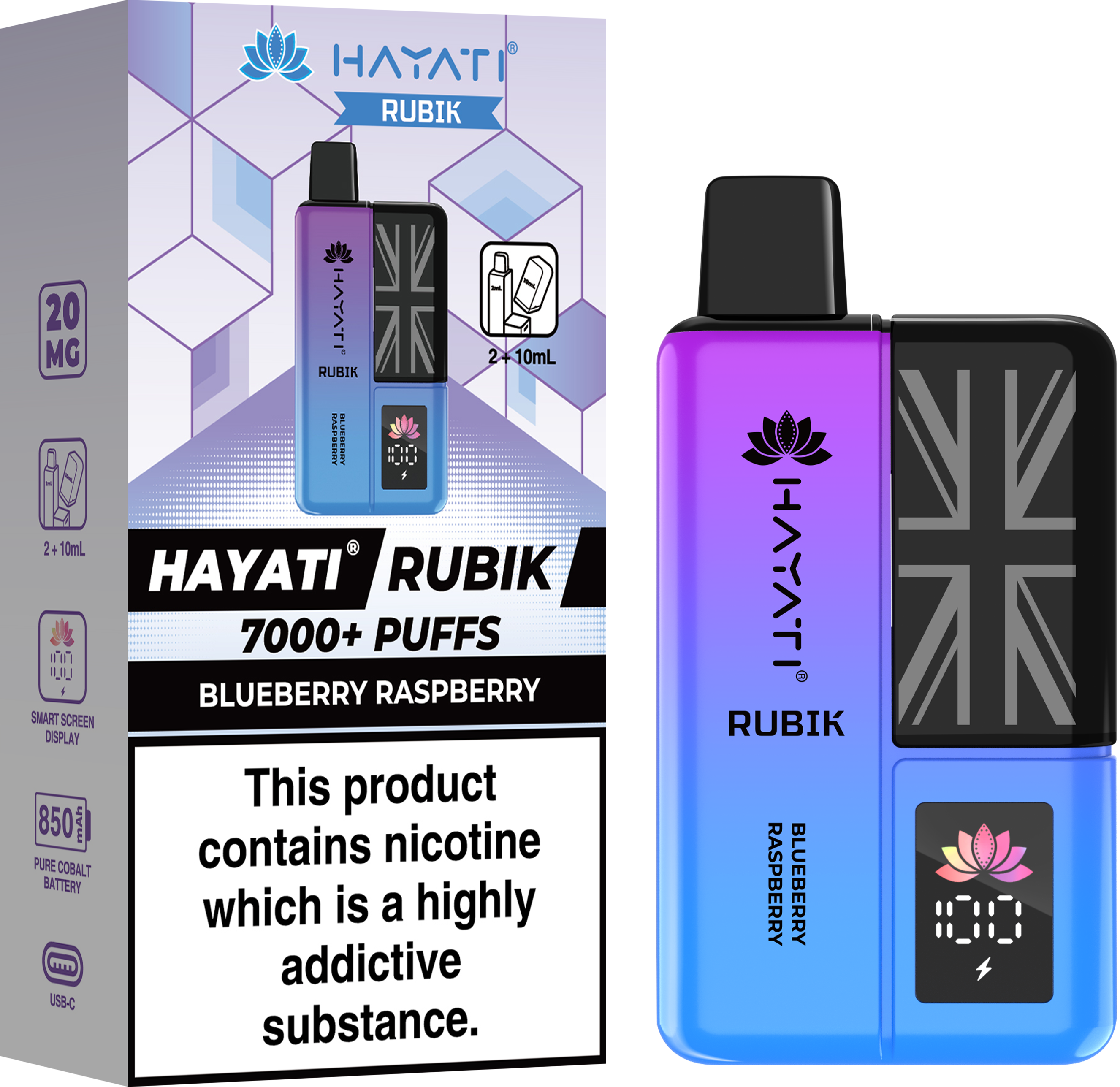 BLUEBERRY RASPBERRY - HAYATI RUBIK