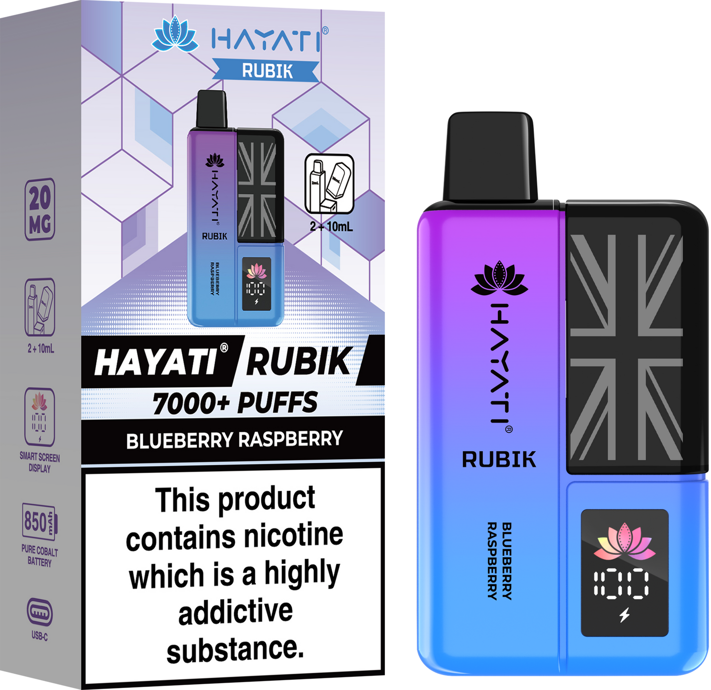 BLUEBERRY RASPBERRY - HAYATI RUBIK