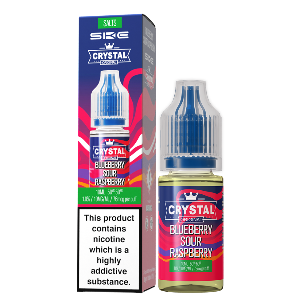 BLUEBERRY SOUR RASPBERRY - SKE NIC SALTS 10MG