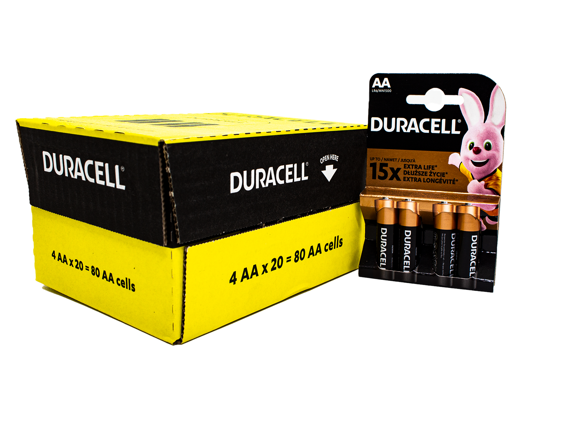 DURACELL AA 20'S