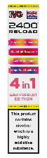 Grapefruit Edition - IVG 2400 RELOAD POD