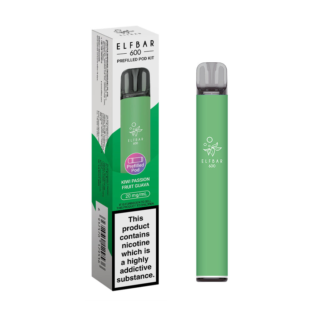 KIWI PASSIONFRUIT GUAVA - ELF BAR 600 JUNE FRIENDLY