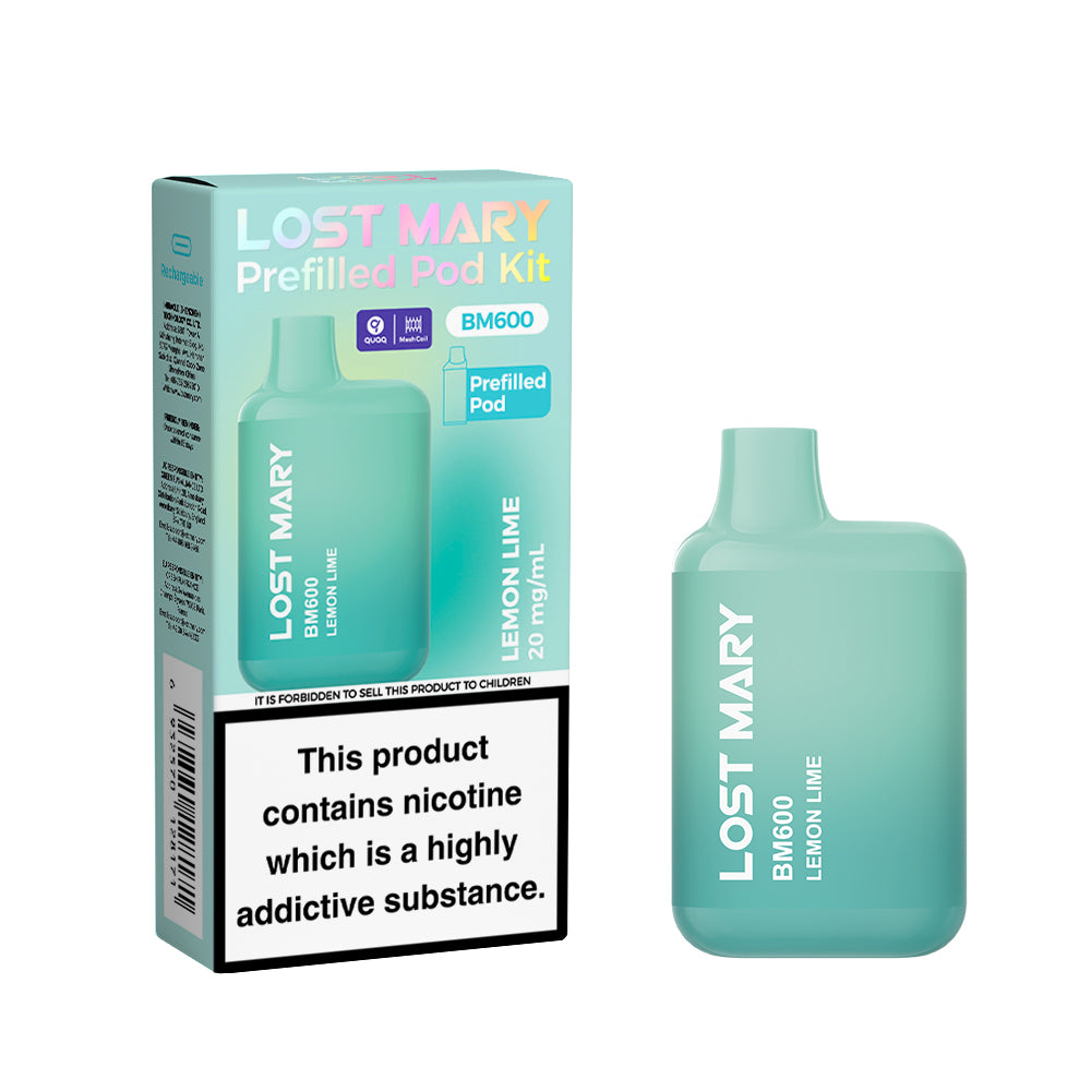 LEMON LIME - LOST MARY 600 JUNE FRIENDLY