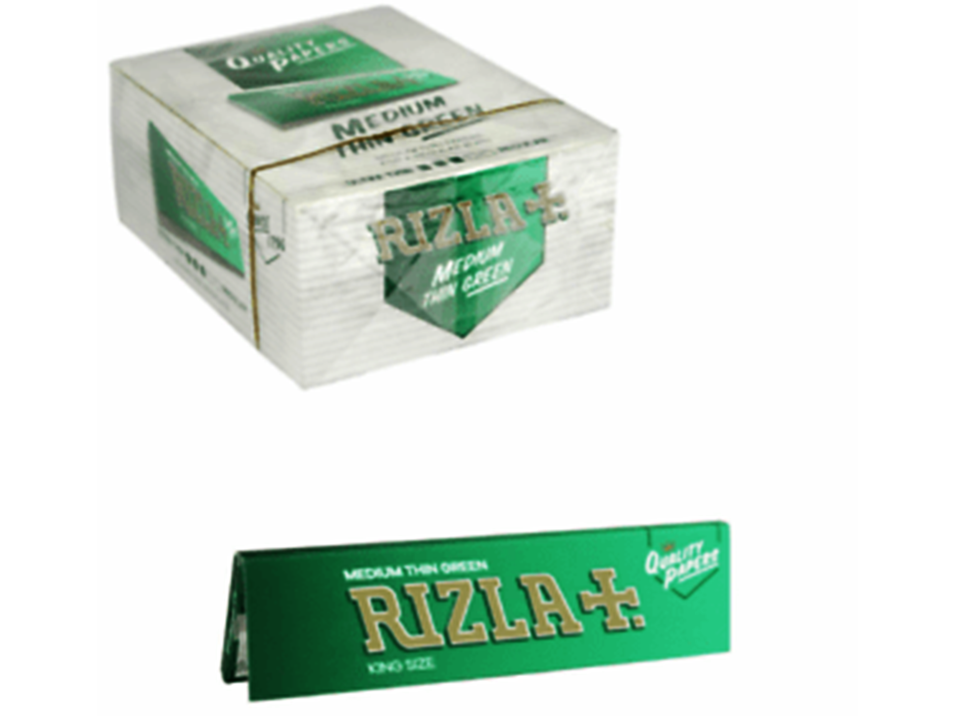 RIZLA GREEN KING SIZE SLIM