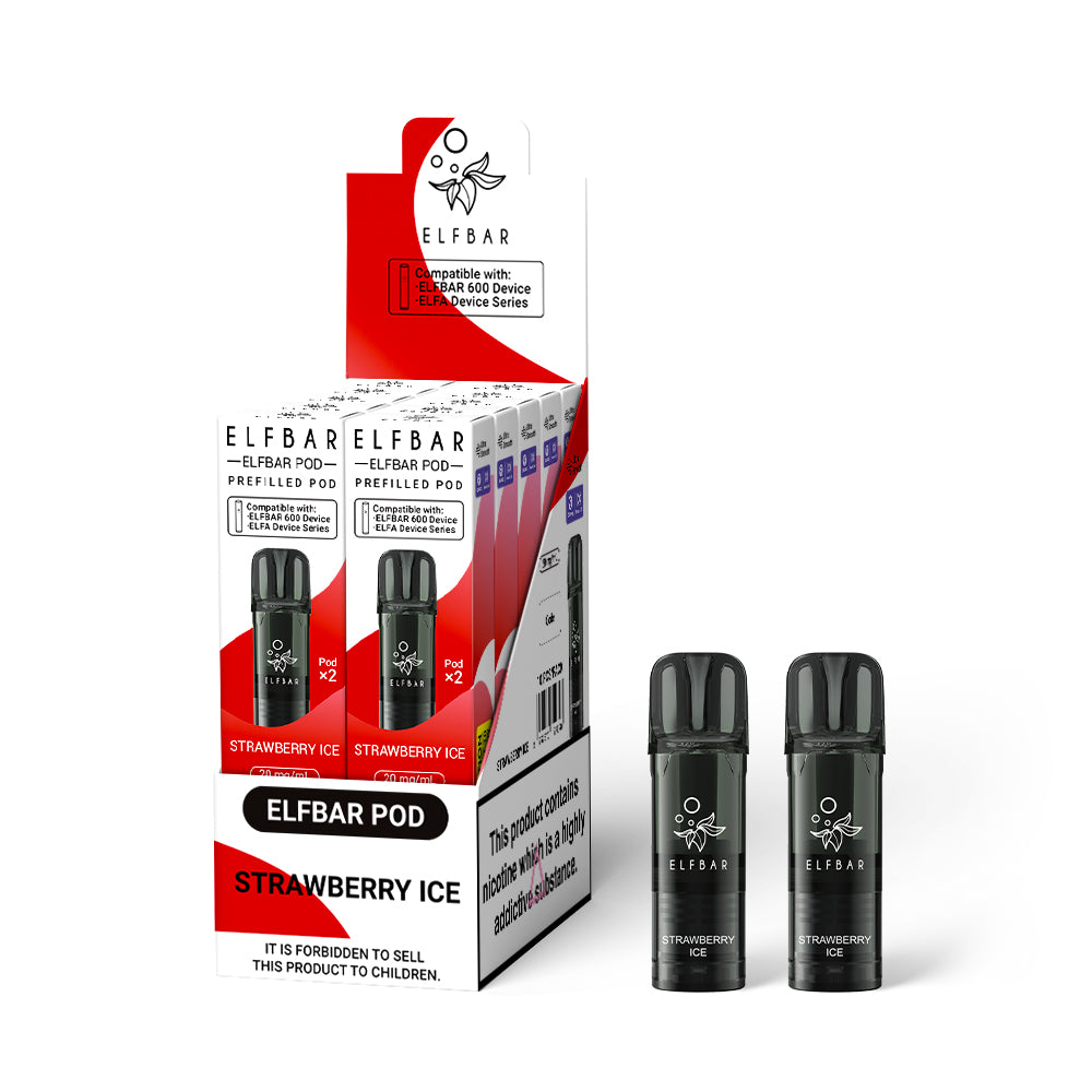 STRAWBERRY ICE - ELF BAR 600 POD