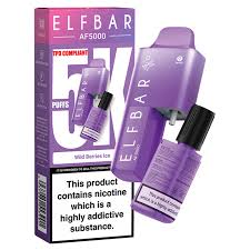 Elf Bar AF5000 Disposable Pod Kit - Wild Berries Ice