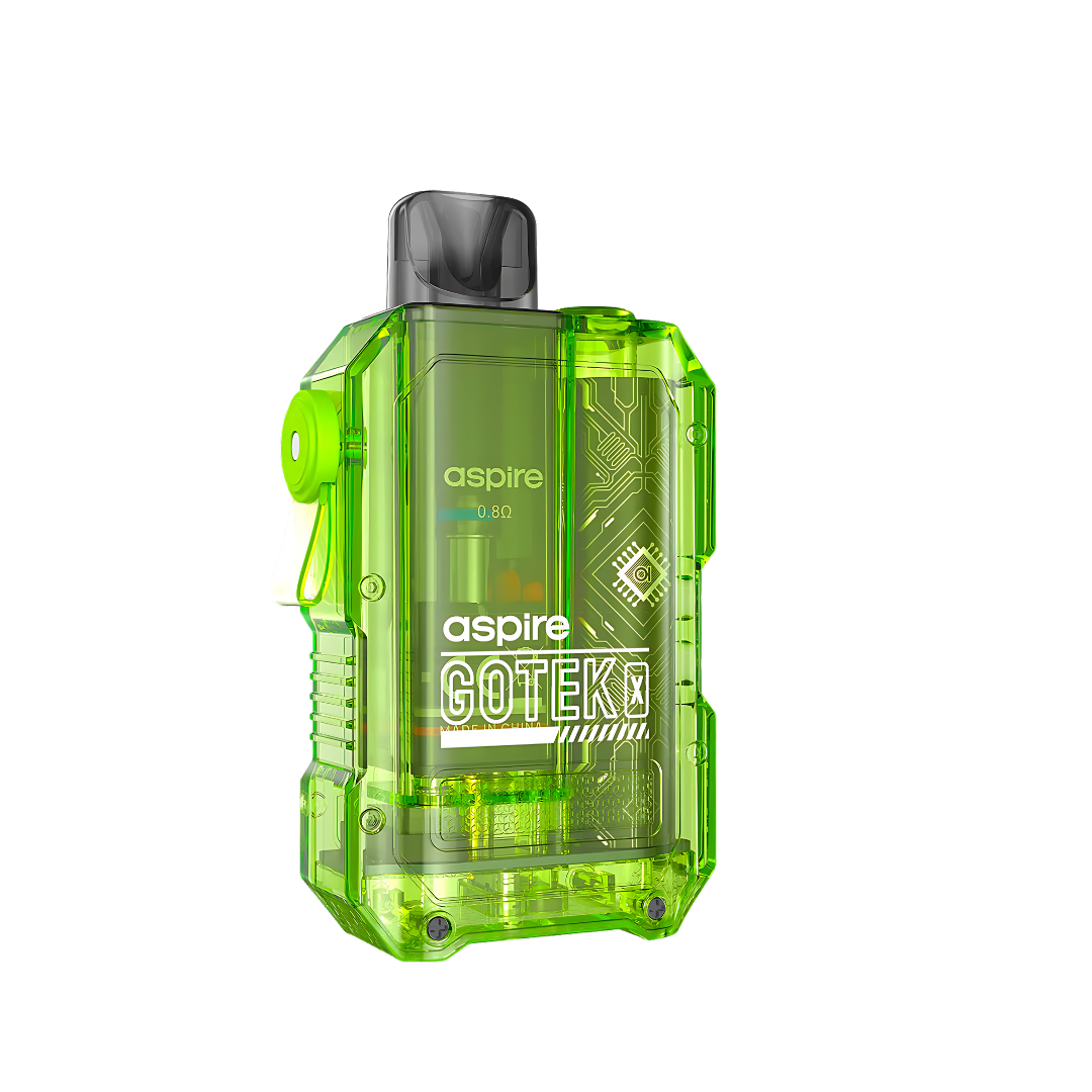 Aspire GoTek X Vape Pod Kit - Translucent Green / ASPIRE
