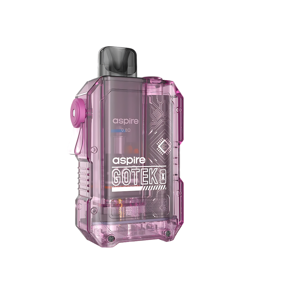 Aspire GoTek X Vape Pod Kit - Translucent Lavender / ASPIRE
